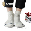 Cotton three-dimensional ankle socks for men sports